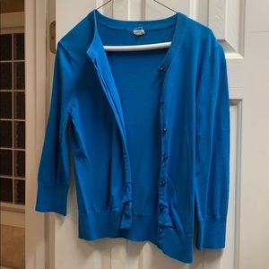 Aqua J.Crew cardigan-size medium